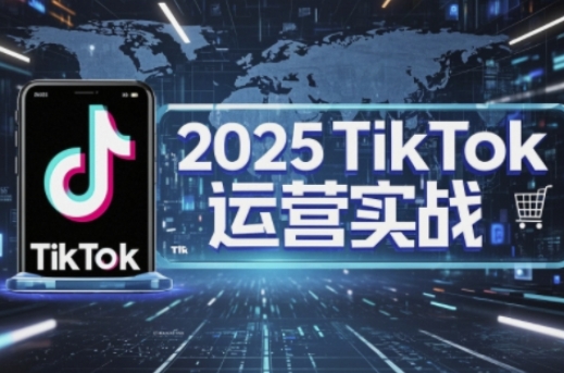 2025TikTok电商运营,掌握TikTok店铺运营*技巧,实现低成本高转化