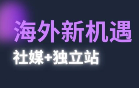 2025出海新机遇(社媒+*站),海外新机遇,实现*站的*运营与出海