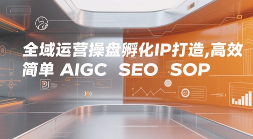 全域运营操盘孵化IP打造,* 简单 AIGC SEO SOP
